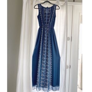 Blue M.S.S.P. Maxi Dress
